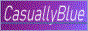 A gradient from purple to blue with a grey border and the username CasuallyBlue written on it
